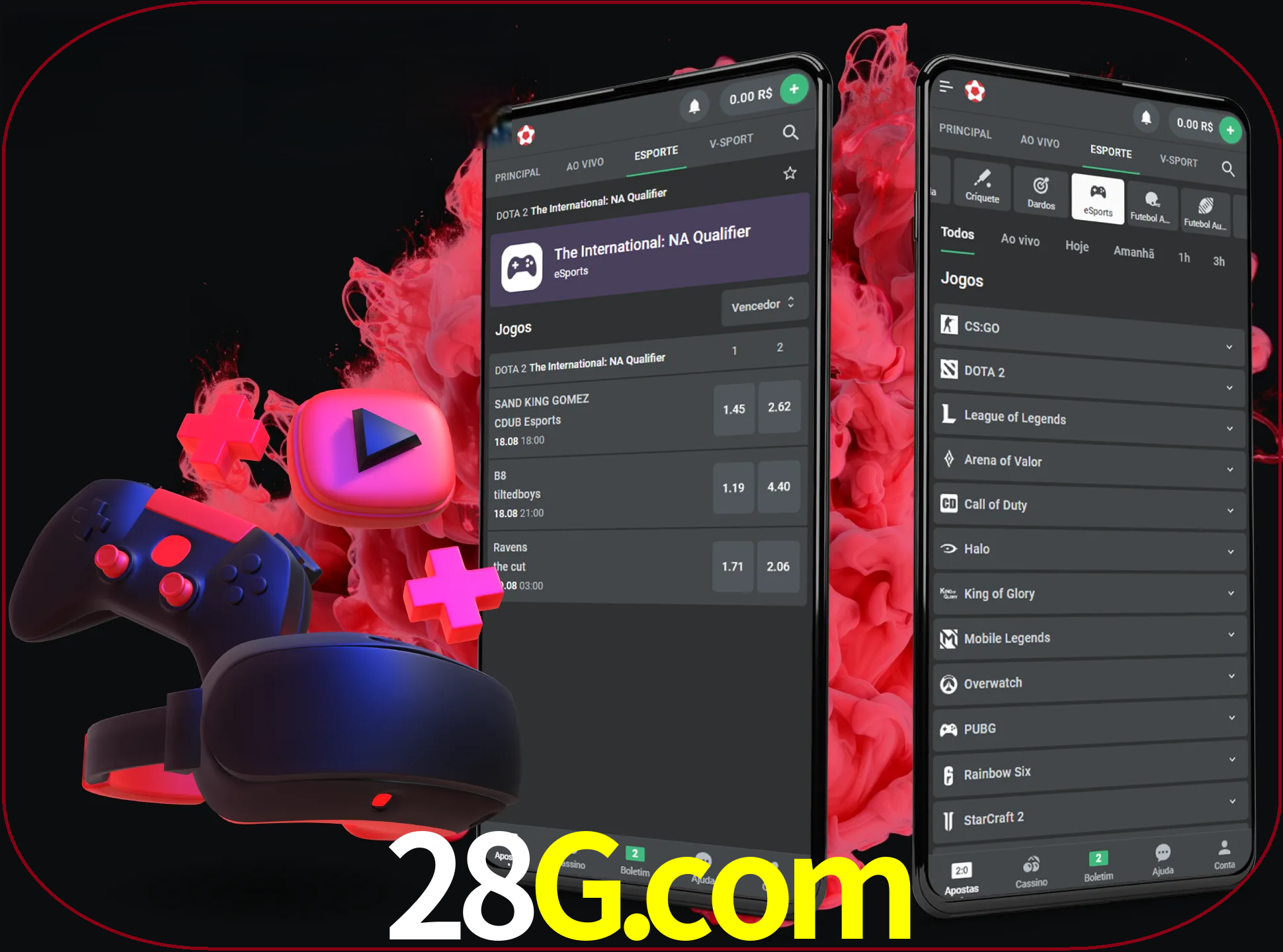 Para ter a aplicação móvel 28g no seu smartphone, basta descarregar o ficheiro apk e seguir as instruções.