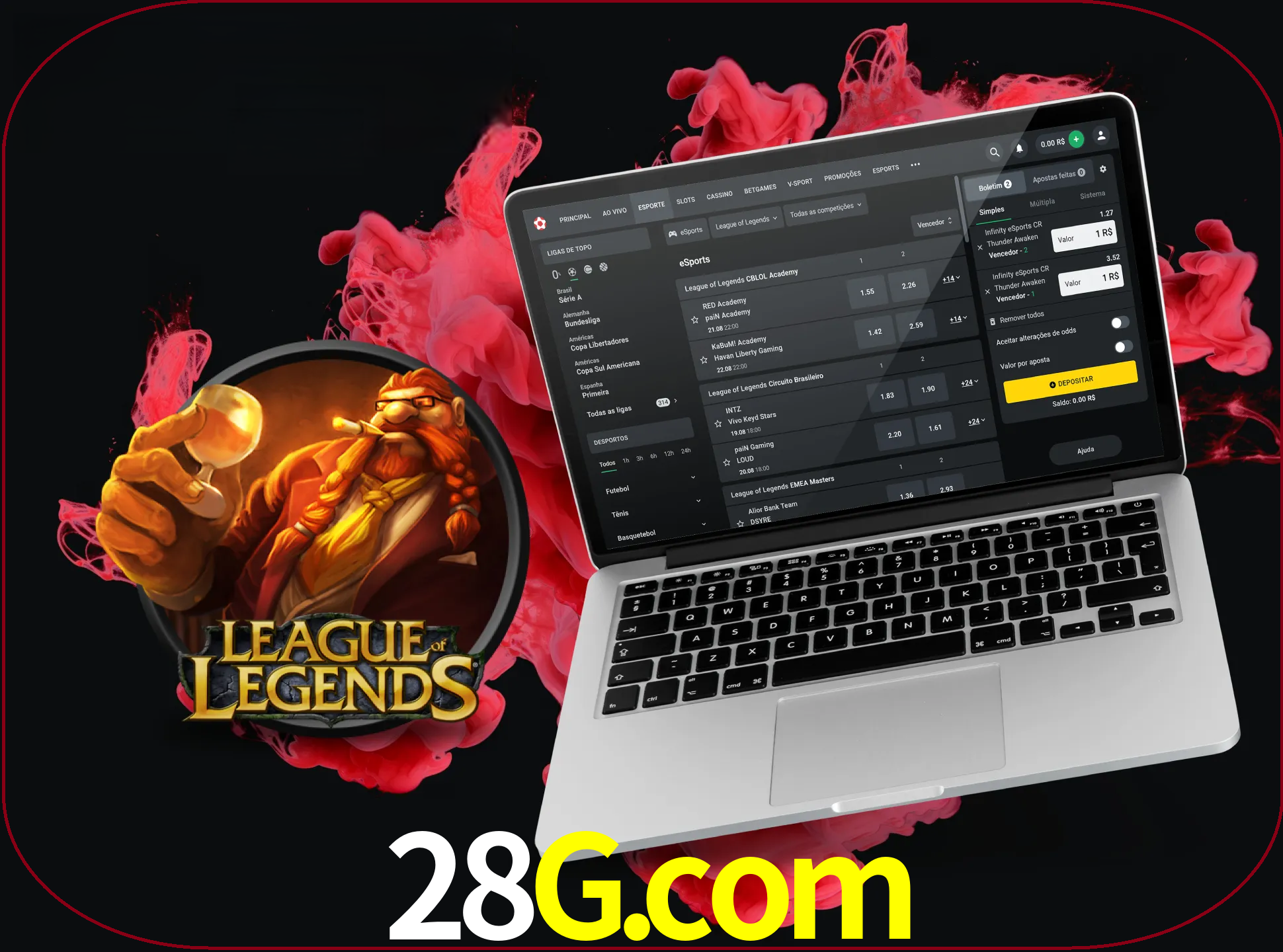 Se é um fã deste jogo, muitos torneios fantásticos que o vão surpreender estão disponíveis no 28g.